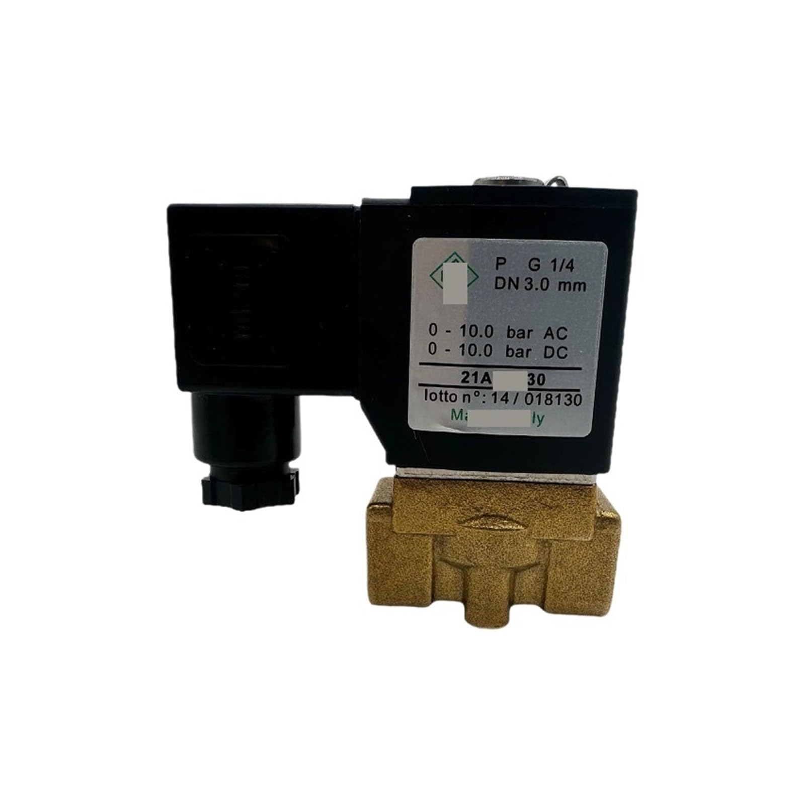 Électrovanne pneumatique de vidange eau et huile à deux positions DC24V