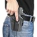 Universal OWB Holster for Full Size/Compact Pistols, Optic Cut, Fits Glock/S&W/Sig/Springfield/CZ/Beretta/Taurus/Canik/FN/Walther & More, Index Finger Release, Adjustable Paddle, Right Hand
