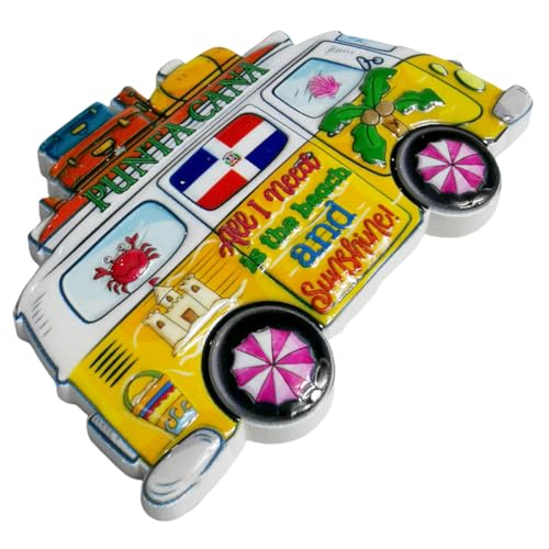 Imán decorativo Punta Cana para refrigerador miniatura 3