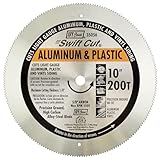 IVY Classic 35056 Swift Cut 10' 200 Tooth Aluminum & Plastic Cutting Circular Saw Blade with 5/8' Arbor, 1/Card