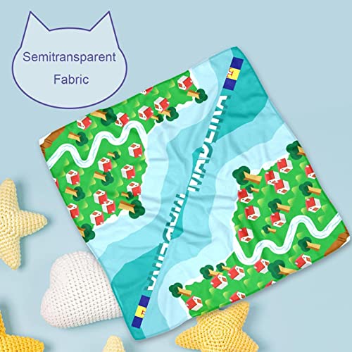 Hundehalstuch, Madeira, Karte, Mädchen, Jungen, Haustier-Lätzchen, Hundeschal, waschbar, Zubehör für kleine, mittelgroße und große Hunde, Welpen, Katzen, Haustiere, 2 Stück