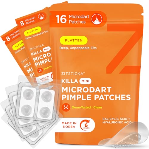 ZitSticka Killa Microdart Pimple Patches for Face - Mini 16 Count