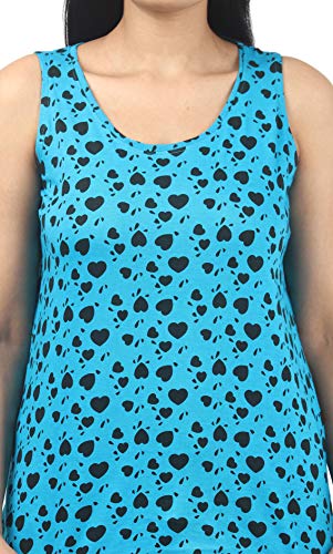 Image of Noty Girl's /Women's Cotton- Little Hearts- Round Neck