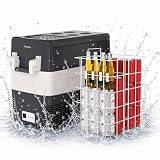 Garvee 12V Portable Car Refrigerator, 52QT Portable Freezer for Camping