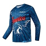 Design tout-terrain : conçu pour le VTT, le motocross et les activités tout-terrain avec une coupe décontractée et une couverture étendue des manches.