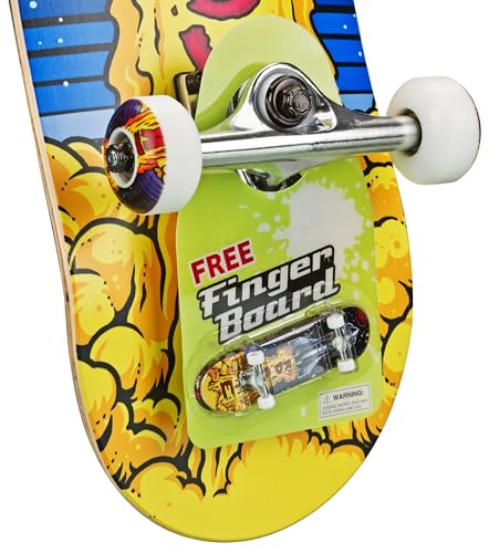 Image of Roller Derby Deluxe Series Skateboard for Beginners, Kids, Teens and Adults