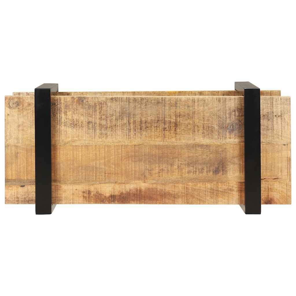 Mobile per TV, 90 x 40 x 40 cm, in legno di mango ruvido