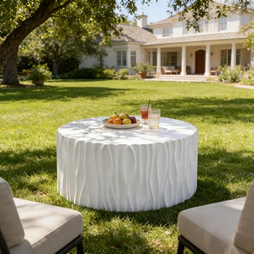 Merax Wavy Outdoor Round Table