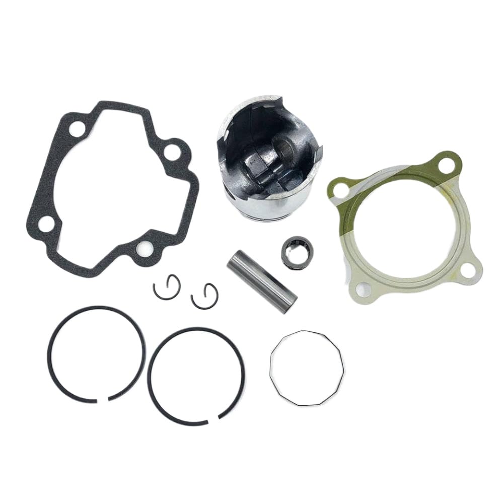 Set pistone compatibile con guarnizioni per fasce elastiche dello spinotto del pistone PW50 PW 50 Y-Zinger