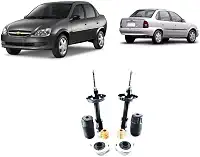 Amortecedor + Batente Corsa Classic Dianteiro 2004 Até 2016 Life LS 1,0 1,6 8V