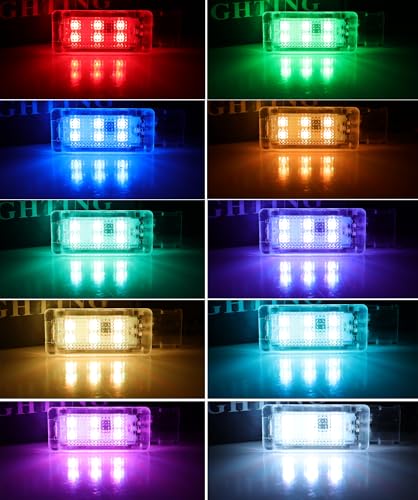 Lámparas LED multi-color para Volkswagen Jetta y otros miniatura 2