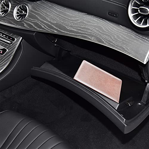Image of LumiMokki Premium Car Registration & Insurance Card Holder with Magnetic Shut, Vehicle Glove Box Car Organizer - For Documents, Cards, License (Rose gold)