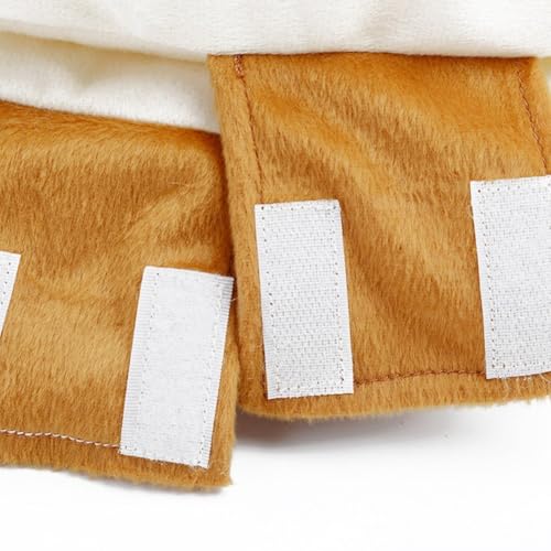 Lpitoy Halloween Pet Dress Up Kostüm Hot Dog Shaped Dackel Wurst Einstellbare Cosplay DRE Kleidung Hund J9b2 Warm Für Welpen Lustig