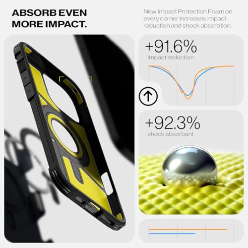 Image of Spigen Tough Armor MagFit for iPhone 16 Pro Case, Metal Slate