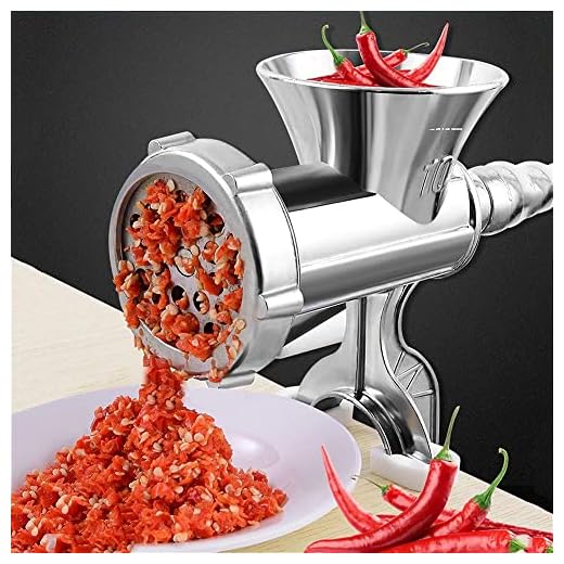 Moedor De Carne Embutidos Alimentos Maquina Manual Moer