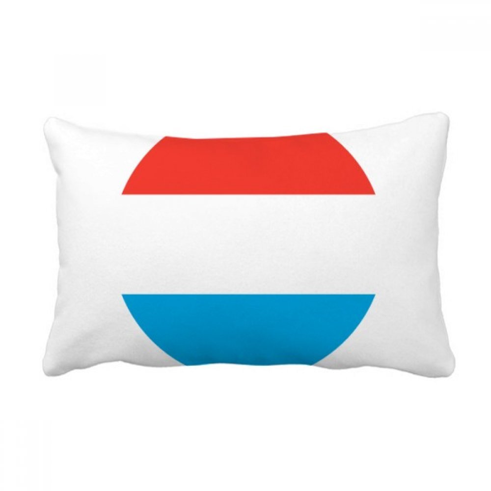 Cadeau coussin symbole Luxembourg 16x24 pouces décoration maison