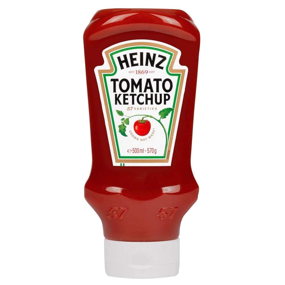 Heinz Butelka na keczup pomidorowy, 2 x 570 g