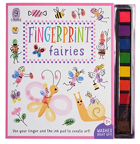 Fingerprint Fairies: (Kid's Activity Books, Art Books for Kids, Fairy Craft Books)