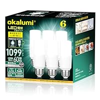 Amazon | 【E17】OKALUMI LED電球 T形タイプ 口金直径17mm 60w 100w形 Amazon | 【E17】OKALUMI LED電球 T形タイプ 口金直径17mm 60w 100w形