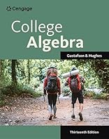 Student Solutions Manual for Gustafson/Hughes' College Algebra 0357723821 Book Cover