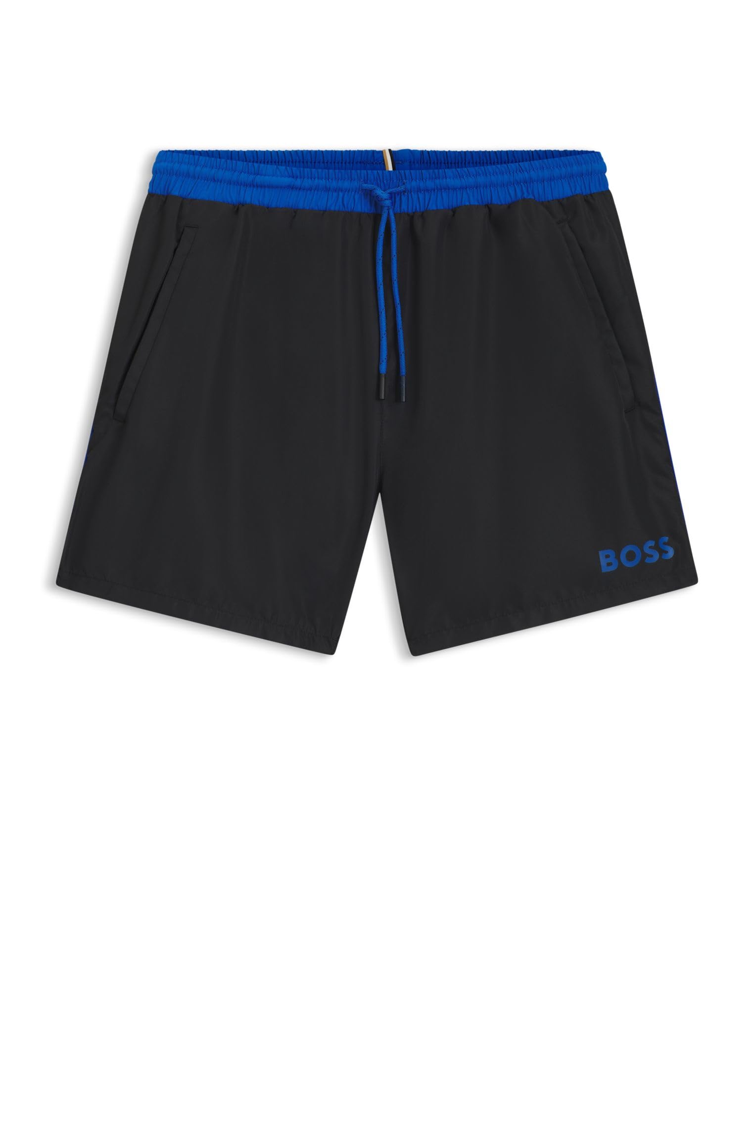 BOSS Herren Starfish A Schnell trocknende Badeshorts mit Kontrast-Logo
