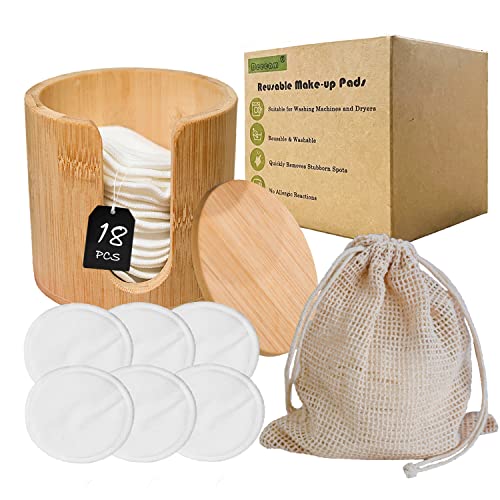 Deecam Dischetti Struccanti Lavabili,18 Pack