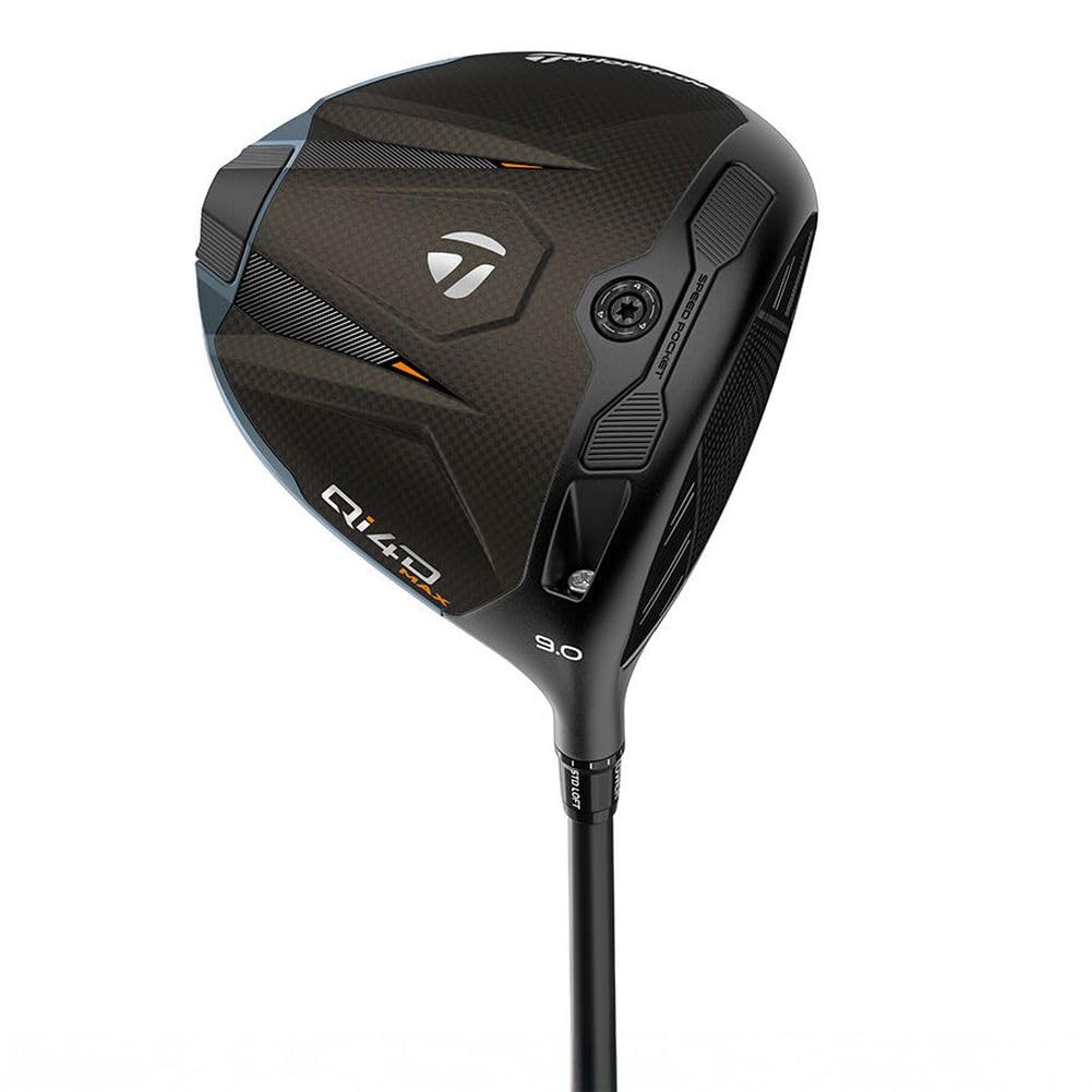 TaylorMade Golf Qi4D MAX Driver Degree Senior Mens Rotation Reax