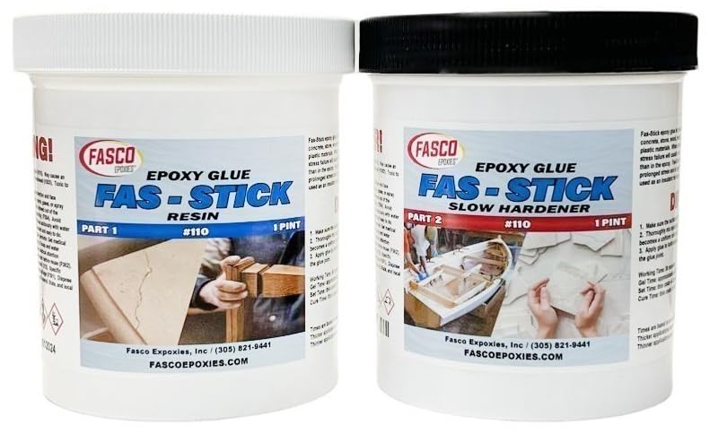 Epoxies 110 Epoxy Glue Quart Kit (Wood, Aluminum, Fiberglass) F