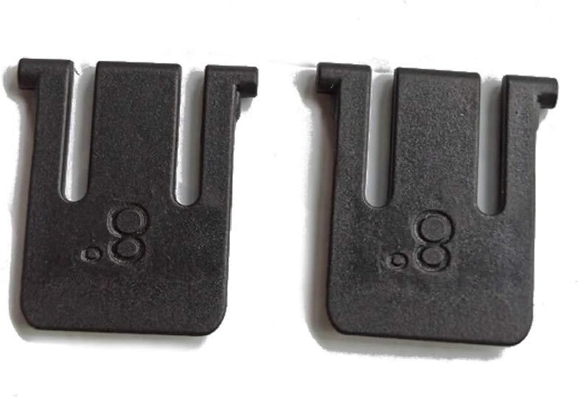2PCS Black Keyboard Replacement Leg Stands – Adjustable Feet for K200/K260/K270/K275/MK200/MK260/MK270/MK275, Repair Parts for Keyboard Bracket