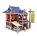 Produktbild WFTD 3D-Holz Puzzle-DIY Miniatur Architekturmodell Zu Hause Kreativen Schmuck Holzspielzeug Handwerk, Thanksgiving Weihnachts-Geburtstagsgeschenk (Chinesischer Stil)