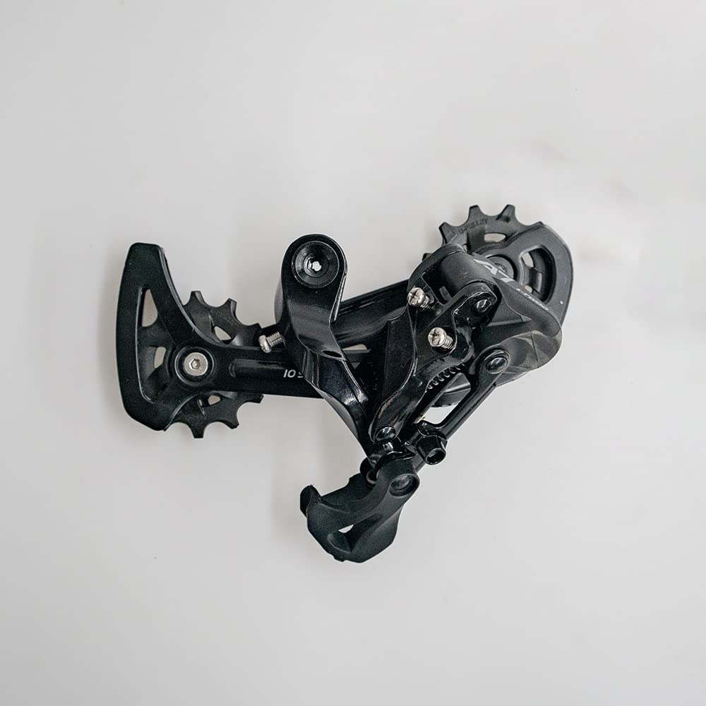 Desviadores Desviador Trasero de 10 velocidades for Cadena de guía de Cambio de Bicicleta de montaña MTB Compatible Desviador Trasero(SGS-Long Cage)