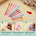 Bupete 25 Pcs Yarn Needles Set, Tapestry Needle, Crochet Needles for Yarn, Plastic Large Eye Sewing Needles, Curved Darning Needles, Knitting Needles for Sewing, Knitting, Crochet
