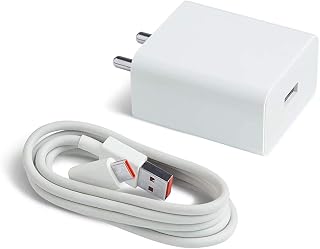 18W Type-C Charger for Xiaomi Redmi Note 9 Pro Original QC Adapter Type C 3.0A High Speed Fast Turbo Charge QC 3.0 Smart SinglePort with 1m Type-C Charging & Sync Cable (White, SH.X4)