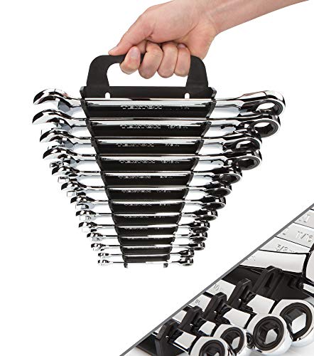 Tekton Ratcheting Combination Wrench Set, 13-Piece (1/4-1 In.) - Holder | Wrn53071 #TOP7