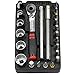 Price comparison product image Würth Zebra 1/4" Multi Wrench + 23 Piece MINI Set with Ratchet Wrench + Case for Narrow Rooms