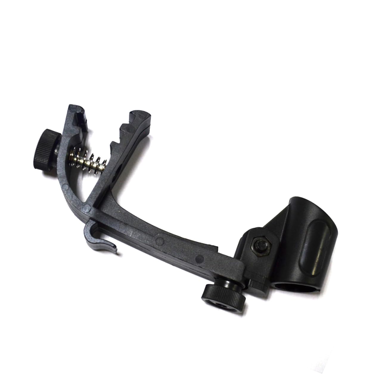 Milisten 2pcs Drum Mic Holder Adjustable Clip for Microphone Stand Shockproof Drum Microphone Clamp