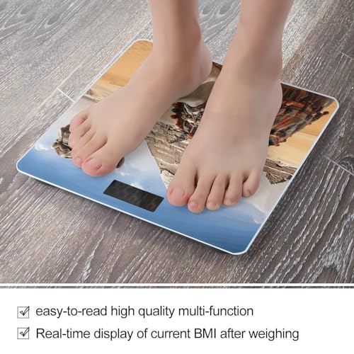 Báscula de baño digital con capacidad de 400 lb miniatura 5