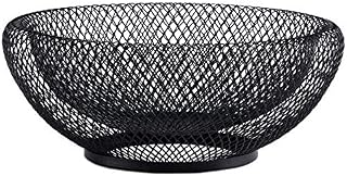Metal Wire Fruit Basket,Large Round Storage Baskets for Bread,Fruit,Snacks,Candy,Households Items.Fashion Fruit Bowl Decorate