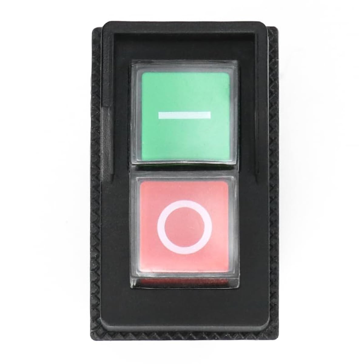 Interrupteur électromagnétique KJD17 5 broches AC250 V 18 A Bouton-poussoir étanche Interrupteur de sécurité magnétique Démarreur magnétique Outil électrique