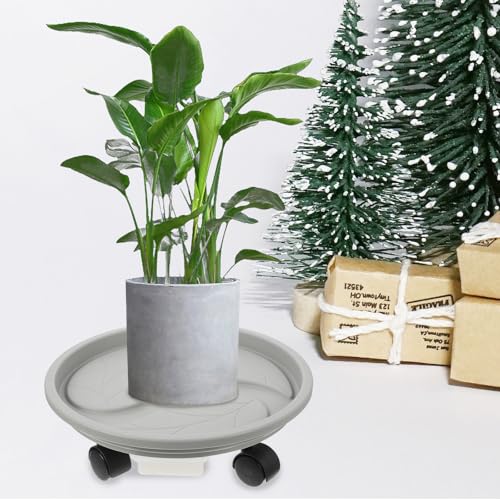 Base de rouleau pour pots de fleurs 30 cm pour déplacer sans effort - 7