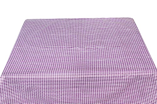 Image of The Furnishing Tree Waterproof Square Shaped Center Table Cover Size 40x40 inches with White Border Lace