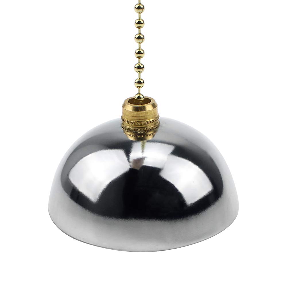 Zugschalter-Set, 4 Stück – Für Deckenventilator, Lampe & Leuchten, 250V/125V, Mit Kette
