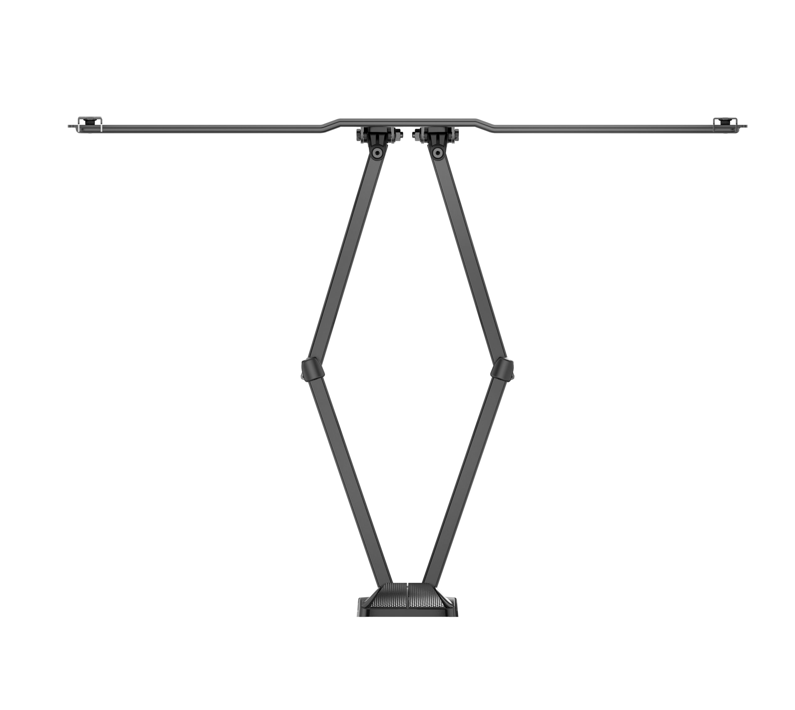 Meliconi FLATSTYLE FDRP600, Supporto TV Parete a Doppio Braccio e Doppia Inclinazione, Staffa per TV a Schermo Piatto da 40" a 82", Attacco VESA 300-400-600x400, Portata 45 Kg, Nero | Doppia Inclinazione, Staffa TV 40" a 82", Attacco VESA 300-400-600x400,