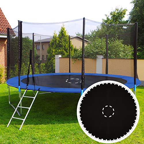 SPRINGOS TSPRINGOS Tapis de saut pour trampoline avec diamètre de 244 cm, 305 cm, 396 cm, 360 cm, plusieurs tailles, tapis de saut de rechange pour trampoline d'extérieur - Diamètre de 244 cm, 305 cm, – Image 5