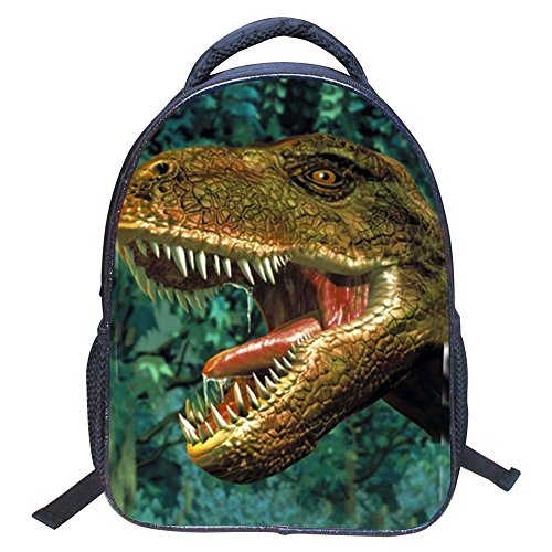 Mochila para niños Dinosaurio  3D vívido Impresión Mochilas Escolares para de Primaria