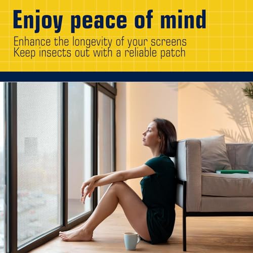 Image of VIVNITS Mosquito Net Repair Tape (200cm x 5cm) - Self Adhesive Fiberglass Mesh Patch Roll for Window & Door Screen Repair, Fix Broken Net Holes, Durable & Strong, Pack of 1 (200Cm X 5CM)