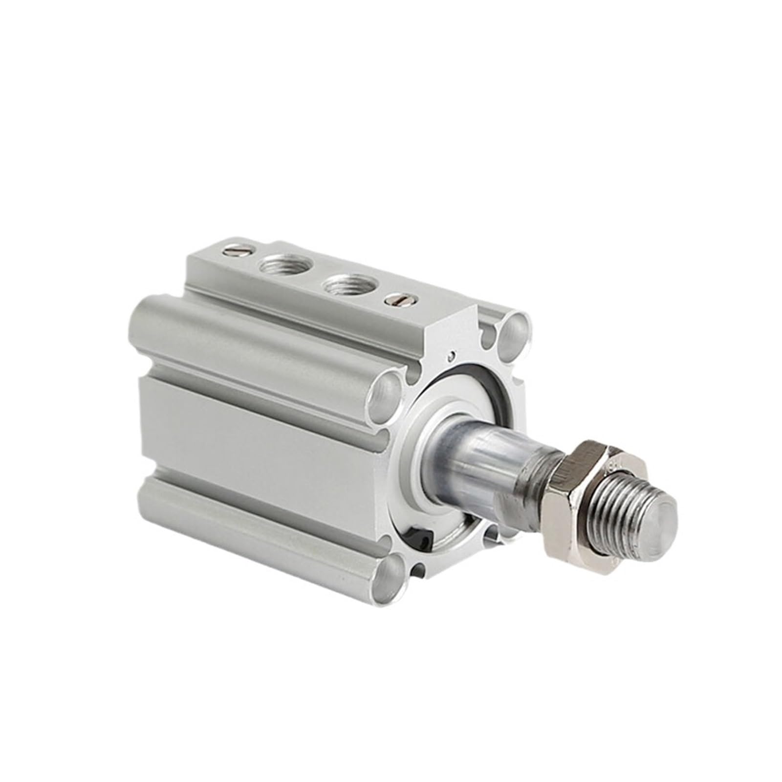 Vérin mince RQB80 compact avec amortisseur pneumatique