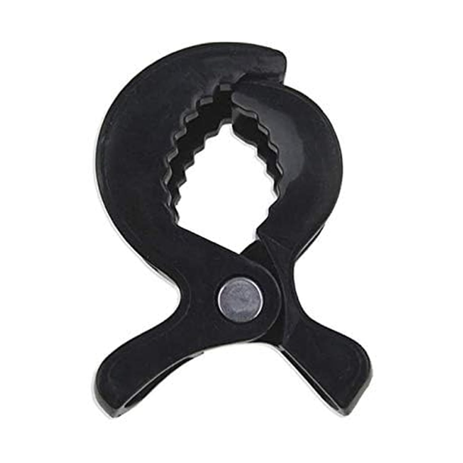 Safe-O-Kid (2 Pcs) Baby Stroller Hooks Multipurpose Pram Toy Holder | Stroller Accessories for Hanging Bags, Toys, Hats & Burp Cloths | Strong Clip Hooks for Stroller, Pram & Pushchair | Black