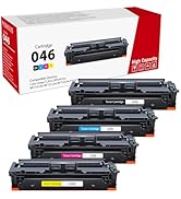 Amazon.com: 055 Toner Cartridge Set (4-Pack, Black, Cyan, Magenta