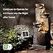 KAISOKU Solar Water Fountain Outdoor Garden, 38.2